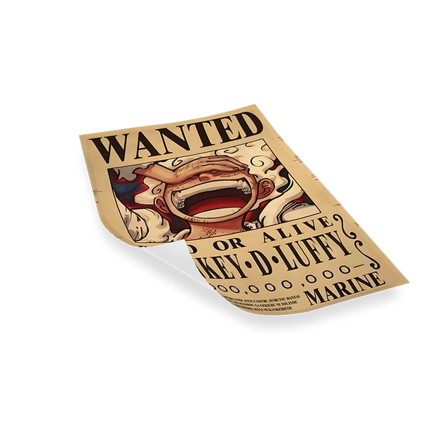 WANTED MONKEY - Bilderfolie für LED Rahmen