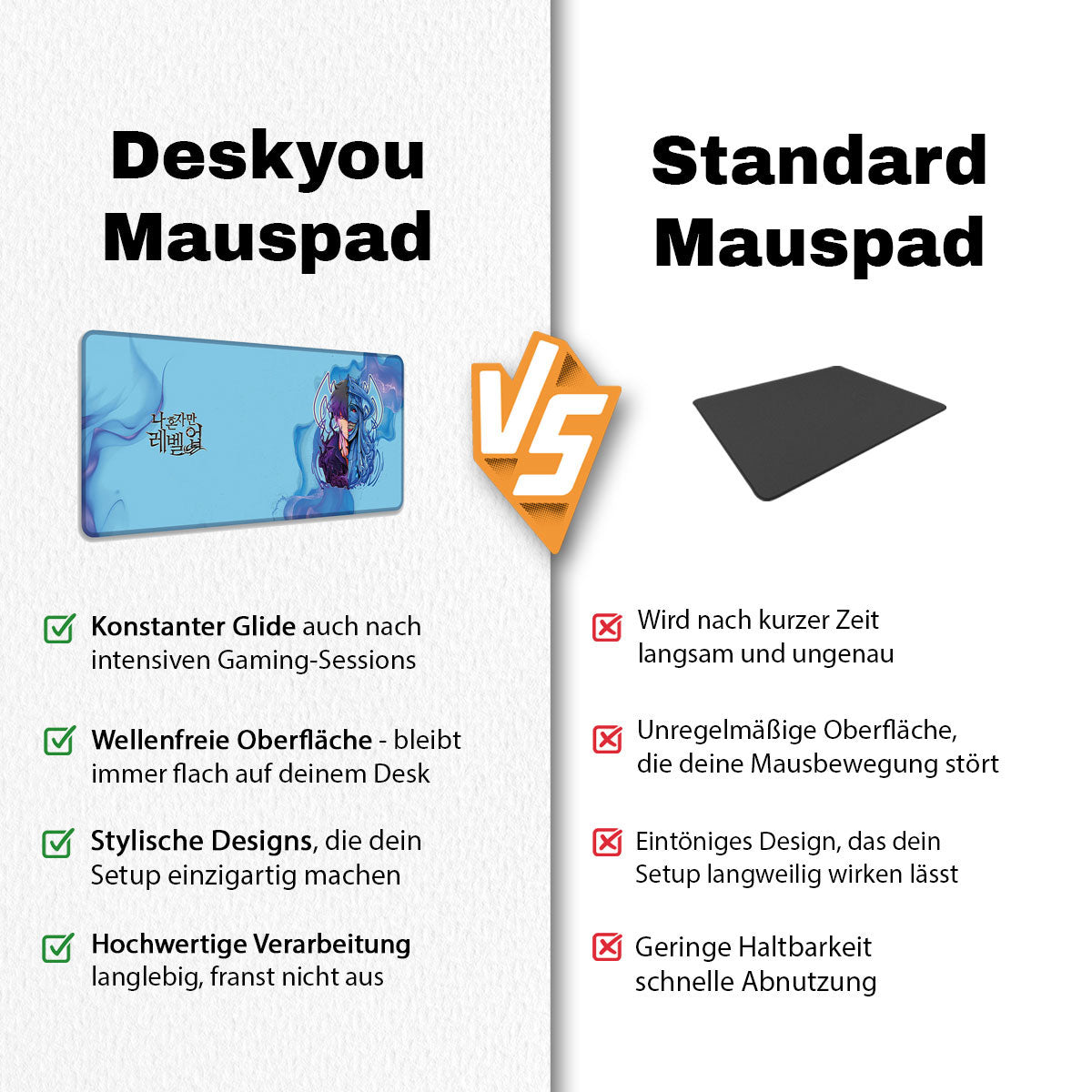 HUNTER / GOD - Anime Design - XXL Gaming Mauspad