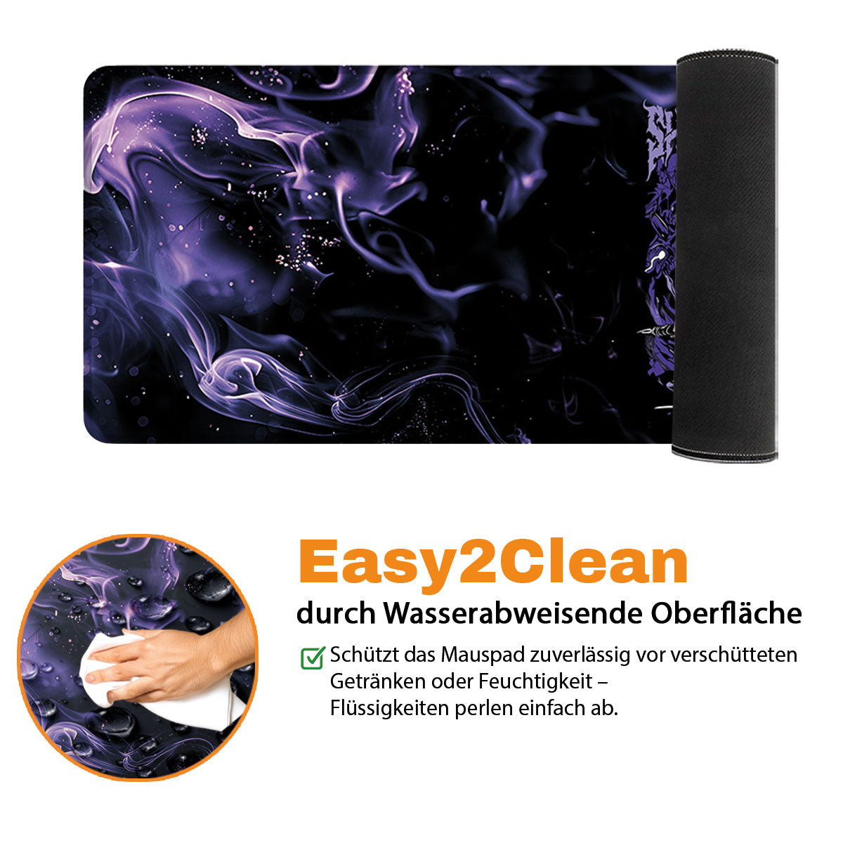 SHADOW MONARCH - Anime Design - XXL Gaming Mauspad