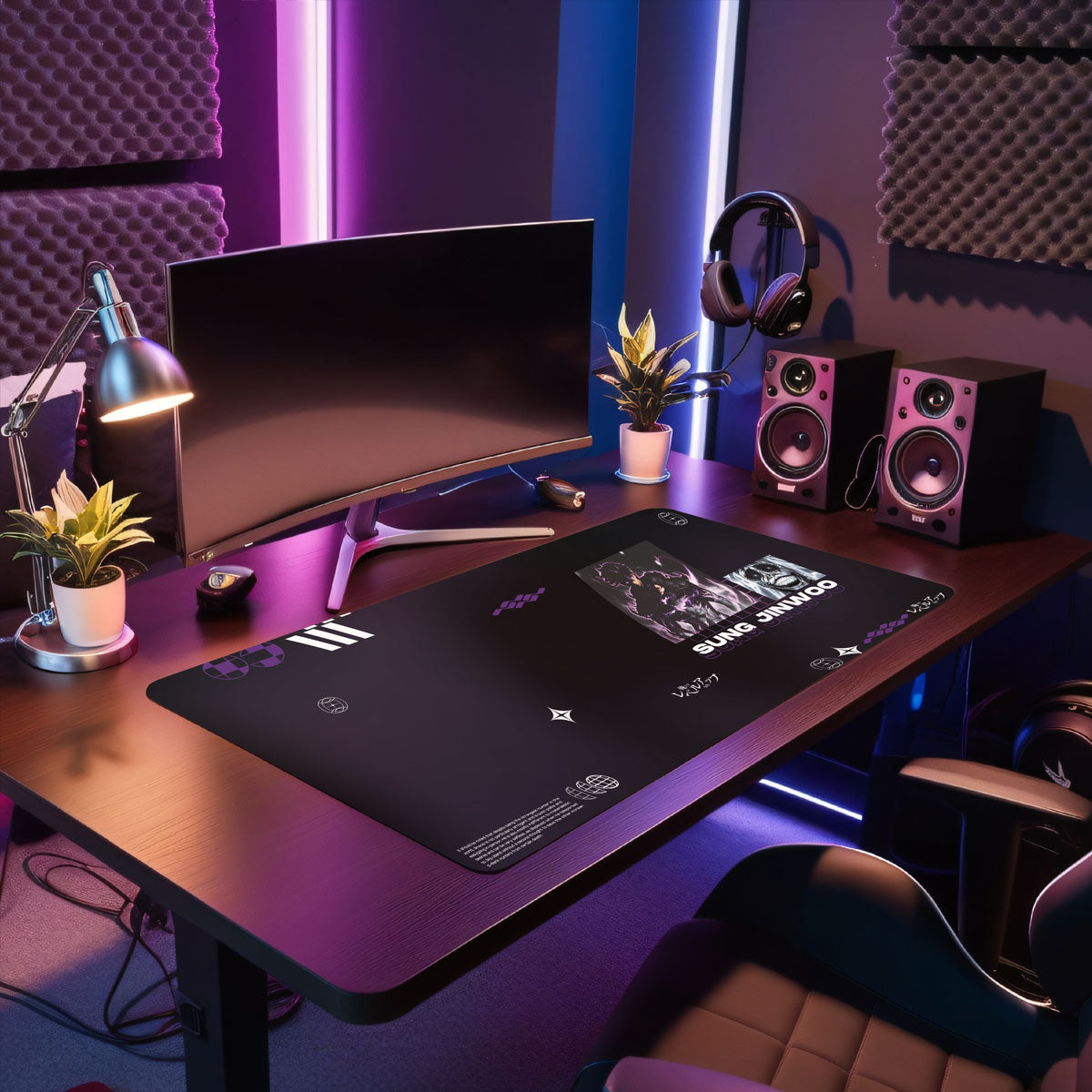 JINWOO - Anime Design - XXL Gaming Mauspad