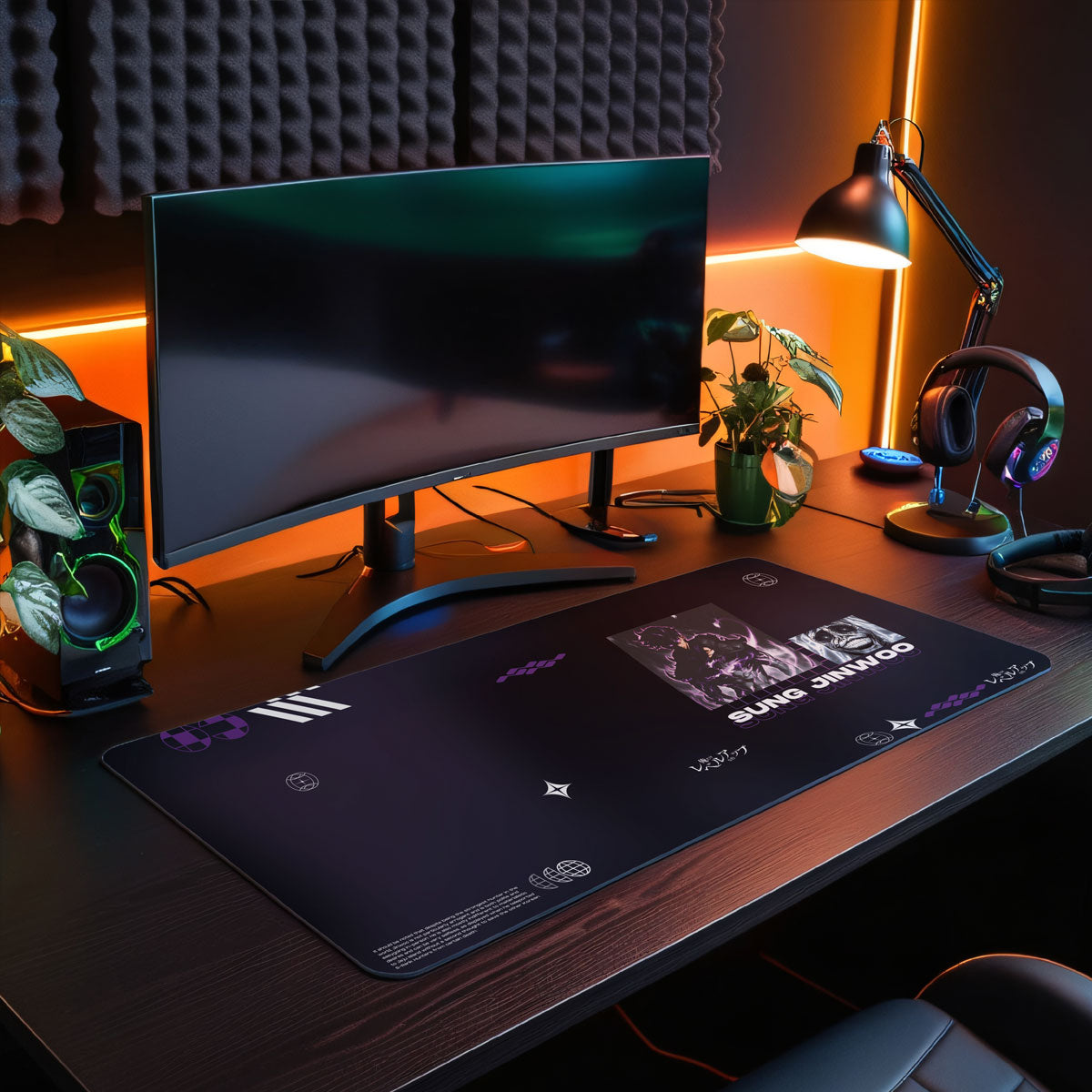 JINWOO - Anime Design - XXL Gaming Mauspad