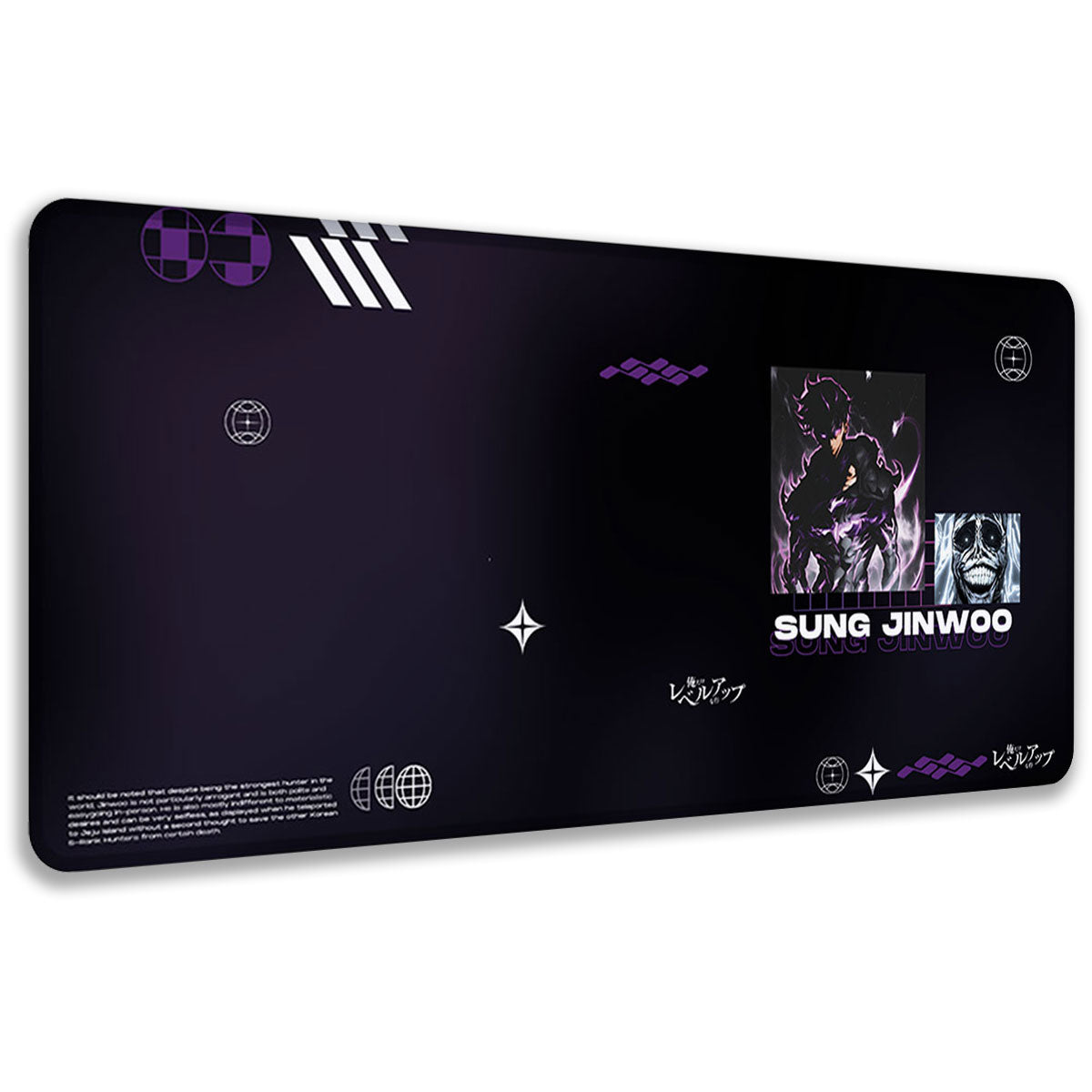 JINWOO - Anime Design - XXL Gaming Mauspad