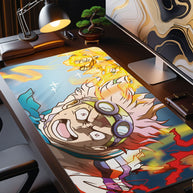 HONESTY IMPACT - Anime Design - XXL Gaming Mauspad