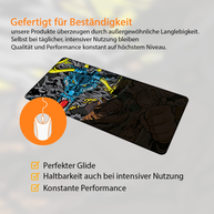 DRAGON EMPORER - Anime Design - XXL Gaming Mauspad