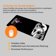 FIRE FIST - Anime Design - XXL Gaming Mauspad