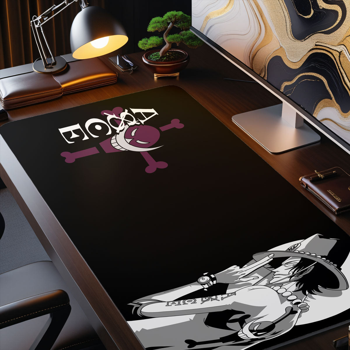 FIRE FIST - Anime Design - XXL Gaming Mauspad