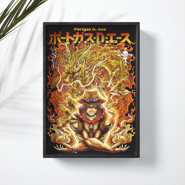 FIRE FIST ACE - Deskyou Poster