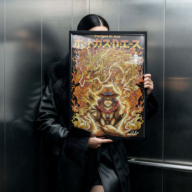 FIRE FIST ACE - Deskyou Poster