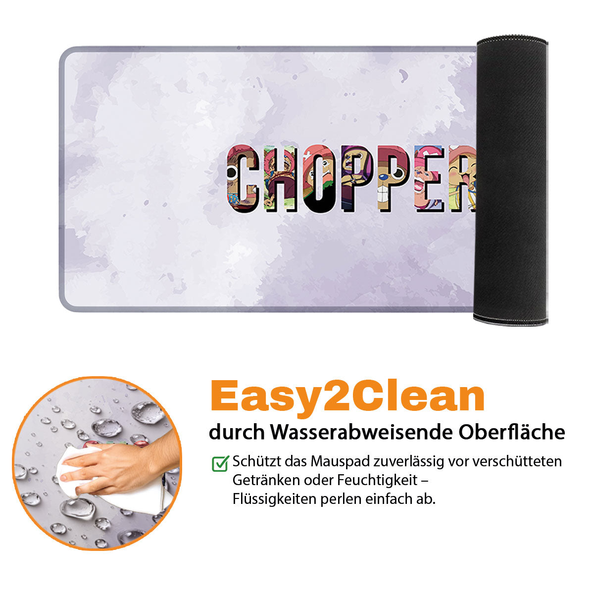 CHOPPER - Anime Design - XXL Gaming Mauspad