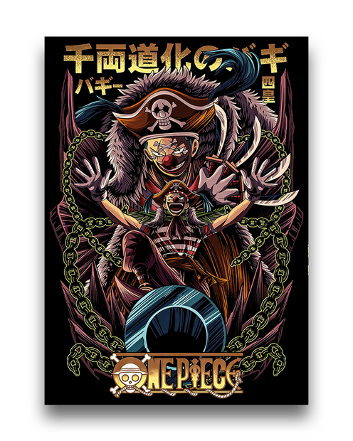 D. CLOWN - Bilderfolie für LED Rahmen