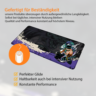 KING OF HELL - Anime Design - XXL Gaming Mauspad