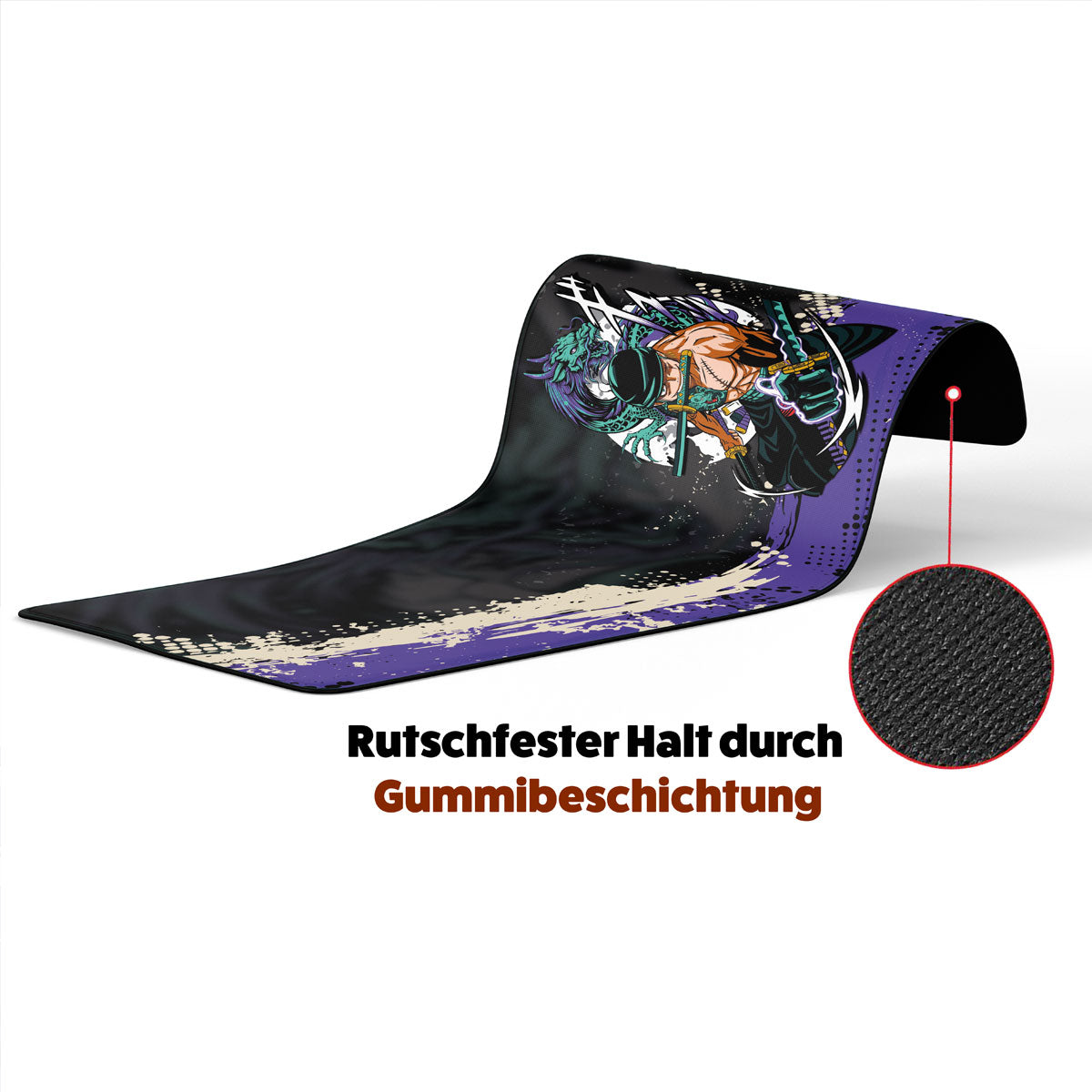 KING OF HELL - Anime Design - XXL Gaming Mauspad