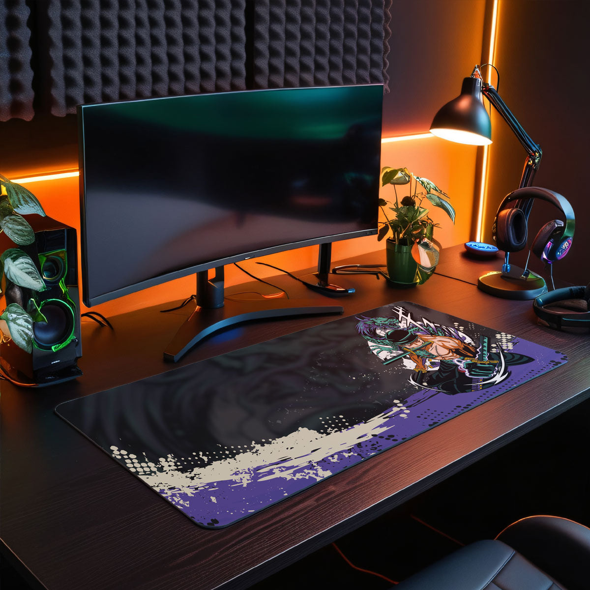 KING OF HELL - Anime Design - XXL Gaming Mauspad