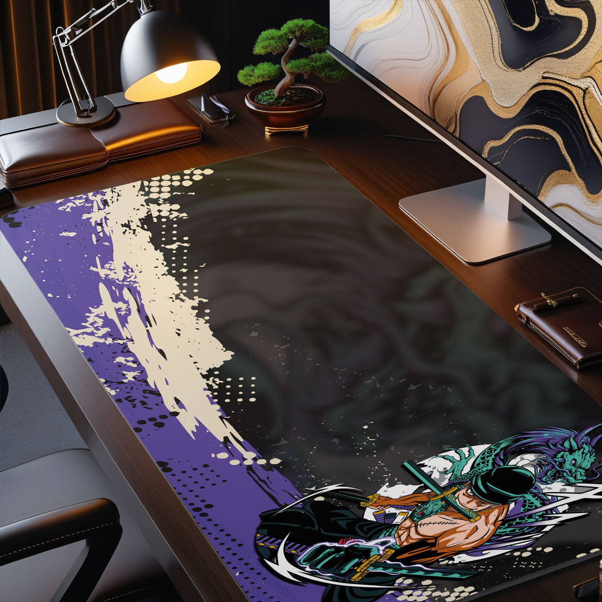 KING OF HELL - Anime Design - XXL Gaming Mauspad