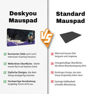 KING OF HELL - Anime Design - XXL Gaming Mauspad