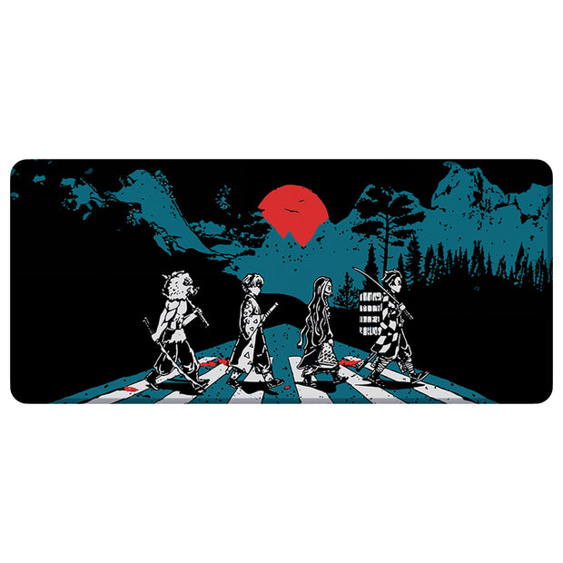DEMON ROAD - Anime Design - XXL Gaming Mauspad