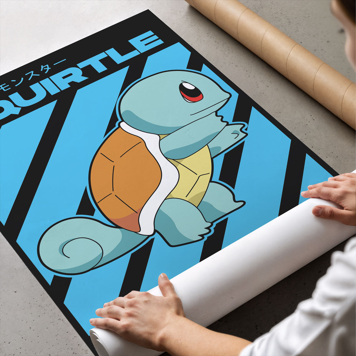 SQUIRTLE - Deskyou Poster