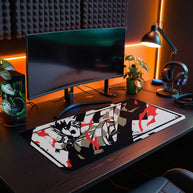 FLAME DANCE - Anime Design - XXL Gaming Mauspad