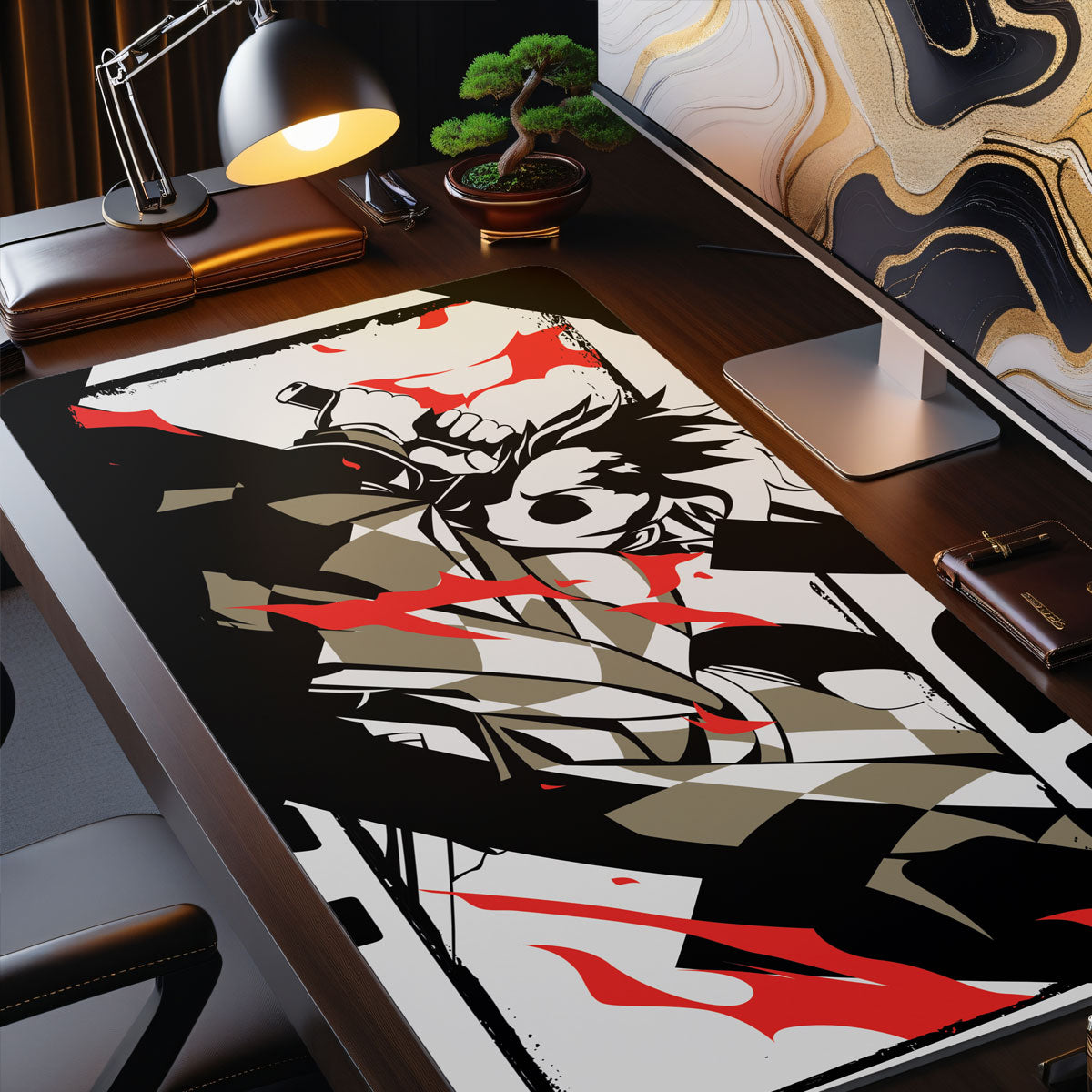 FLAME DANCE - Anime Design - XXL Gaming Mauspad