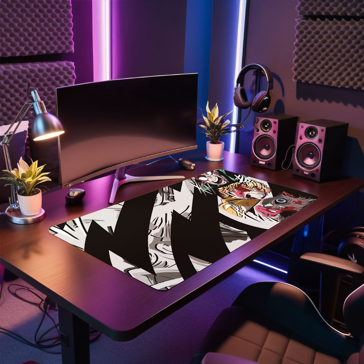 FUTURE HASHIRA - Anime Design - XXL Gaming Mauspad