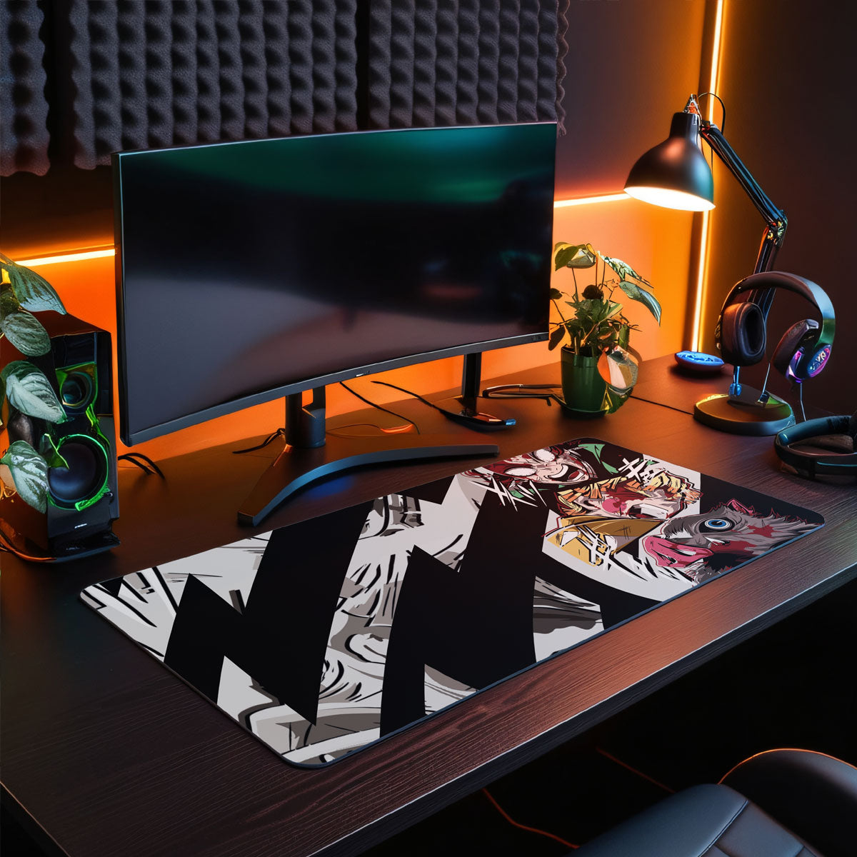 FUTURE HASHIRA - Anime Design - XXL Gaming Mauspad