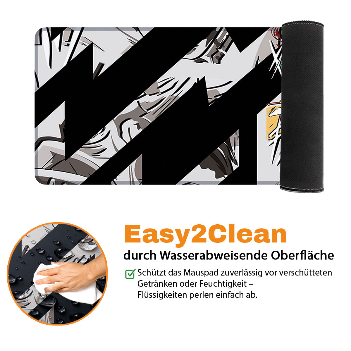 FUTURE HASHIRA - Anime Design - XXL Gaming Mauspad