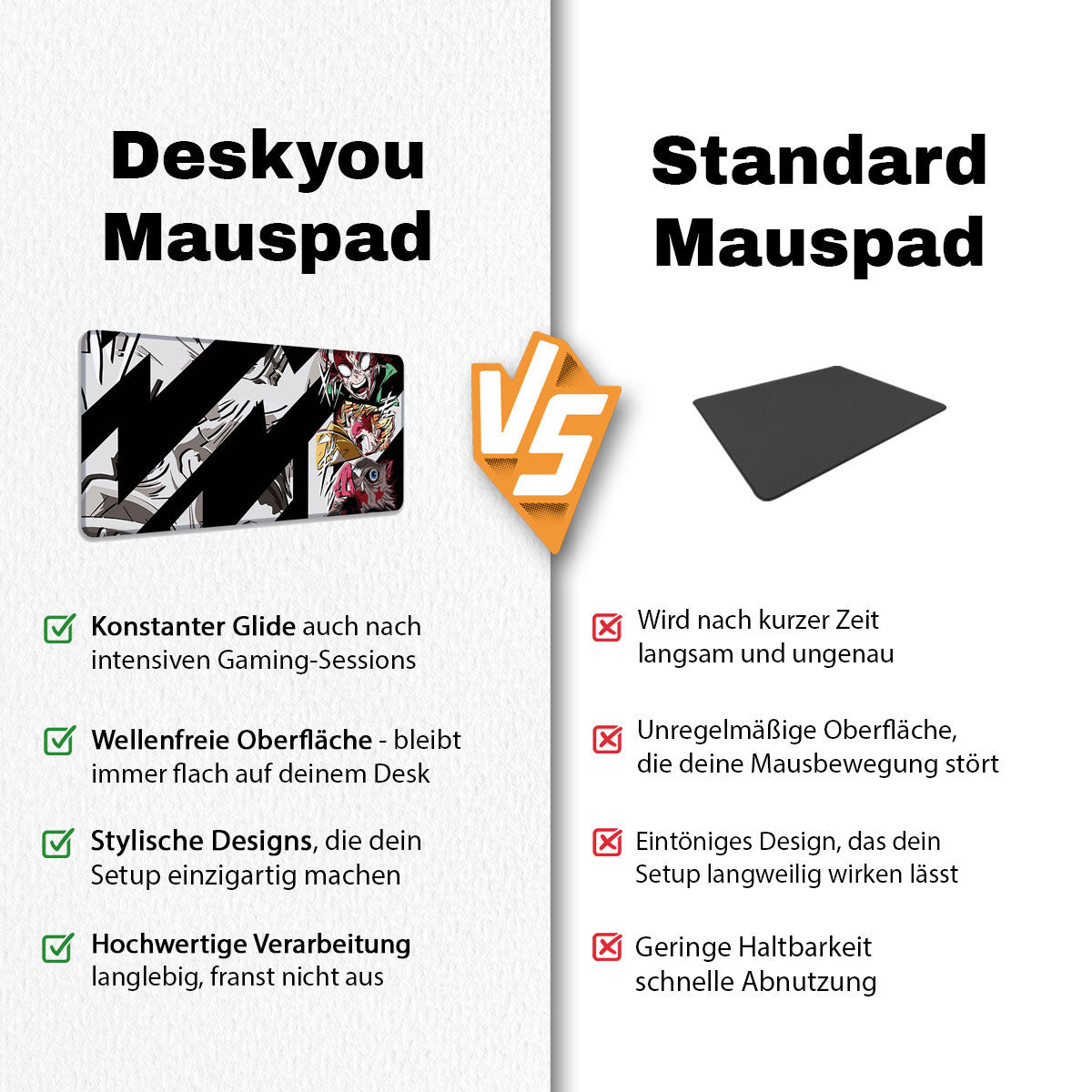 FUTURE HASHIRA - Anime Design - XXL Gaming Mauspad