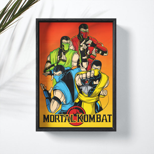 FINISH HIM - Deskyou Poster