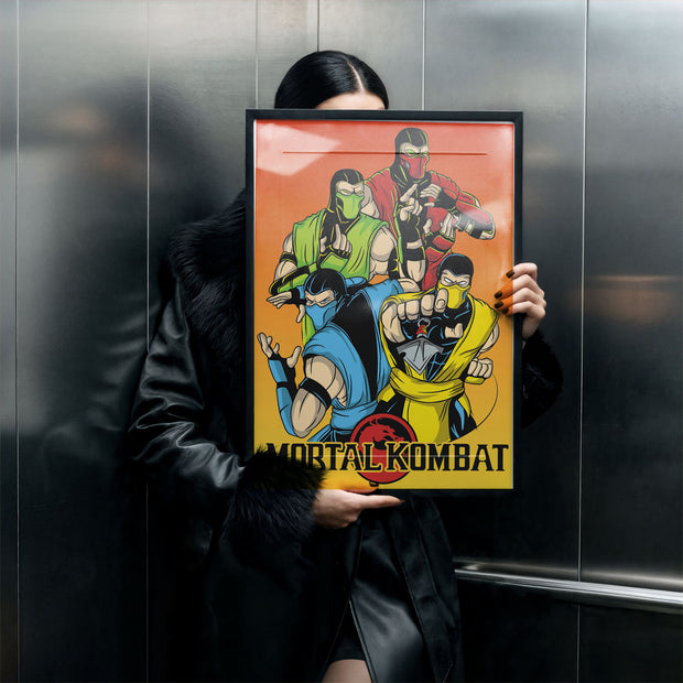 FINISH HIM - Deskyou Poster