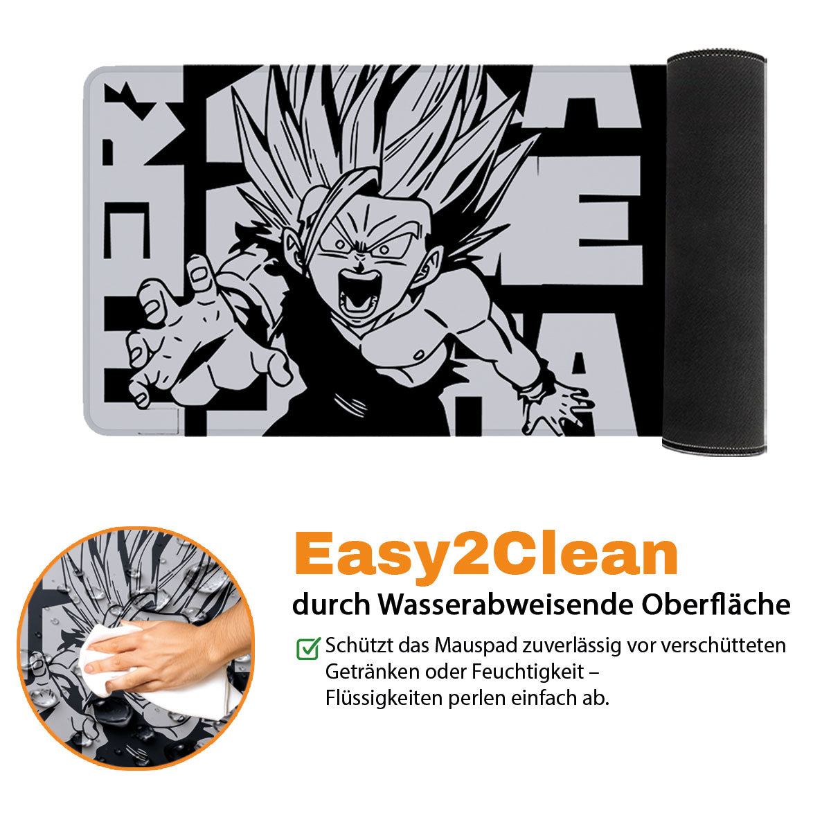 HYPEGOHAN - Anime Design - XXL Gaming Mauspad