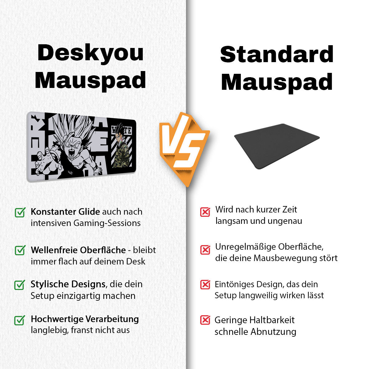 HYPEGOHAN - Anime Design - XXL Gaming Mauspad