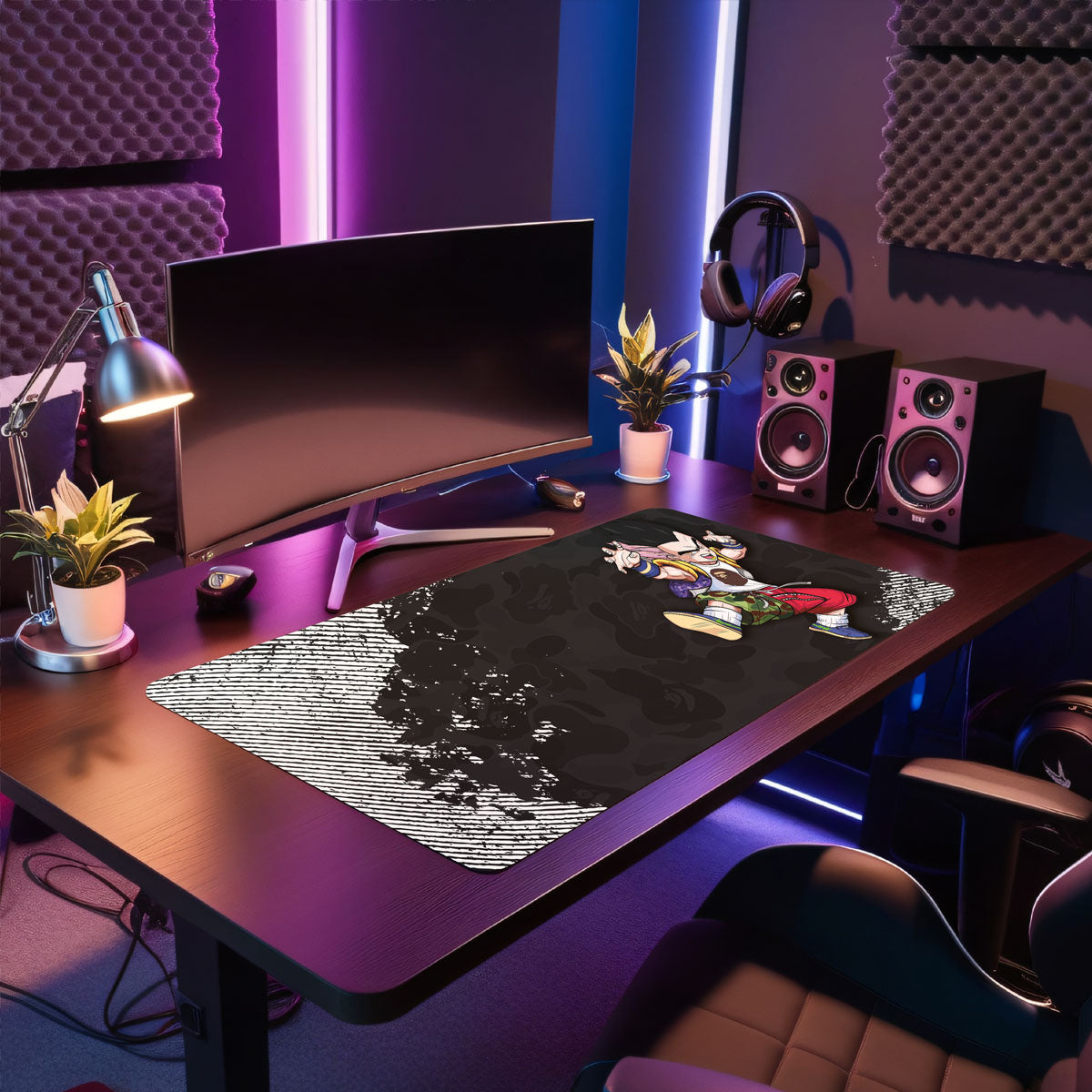 ATTACKING - Anime Design - XXL Gaming Mauspad