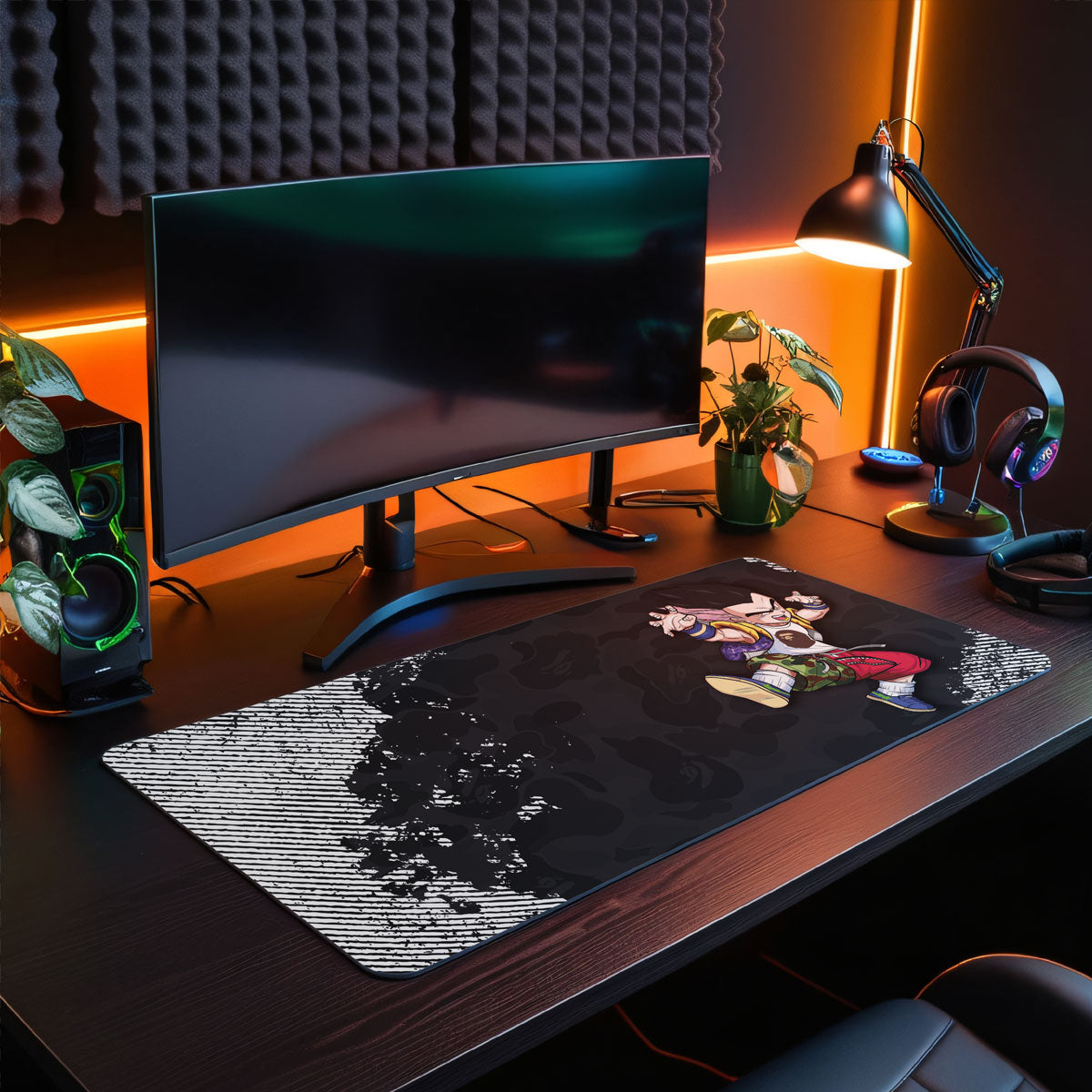 ATTACKING - Anime Design - XXL Gaming Mauspad