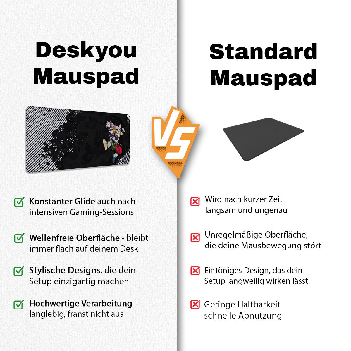 ATTACKING - Anime Design - XXL Gaming Mauspad