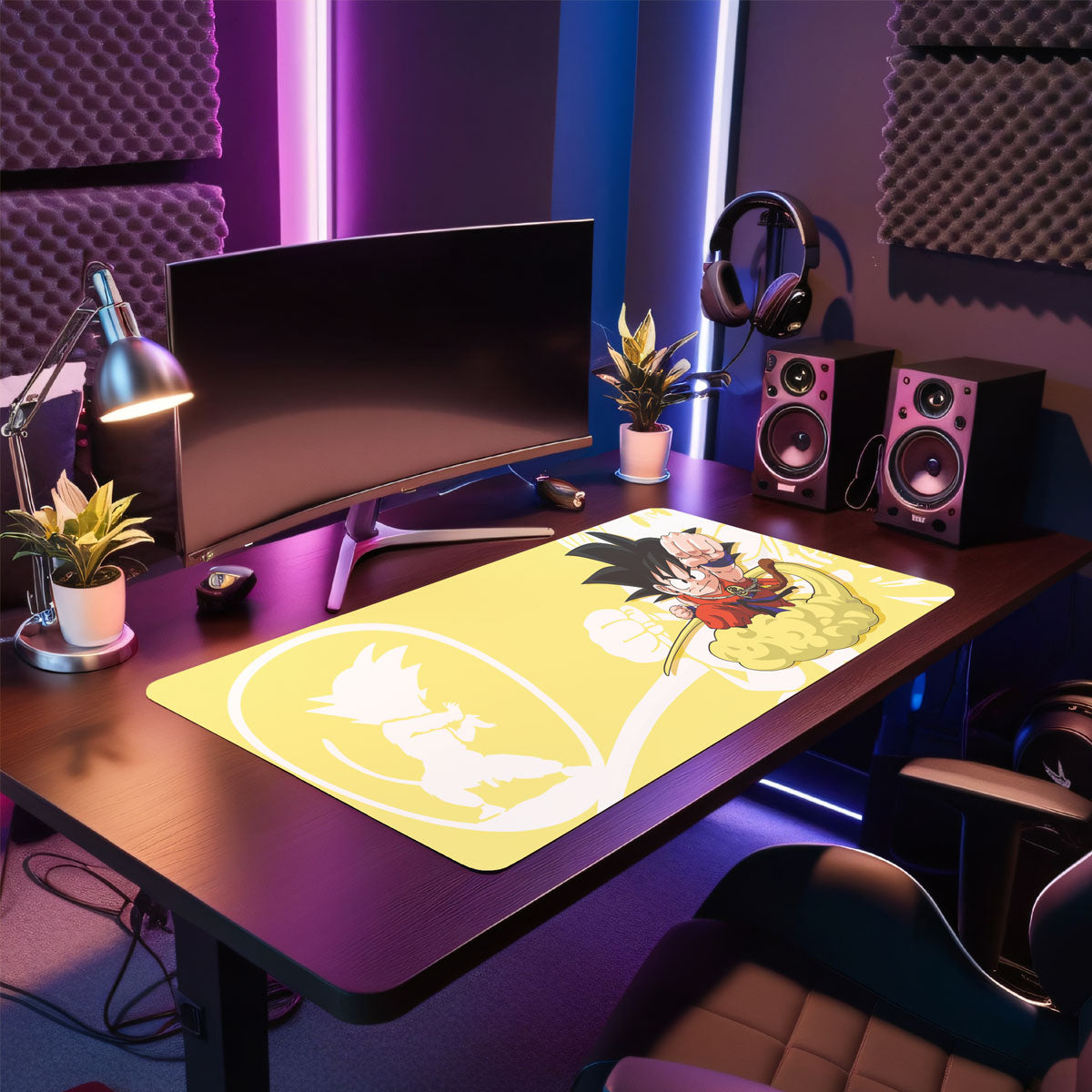 FAST CLOUD - Anime Design - XXL Gaming Mauspad