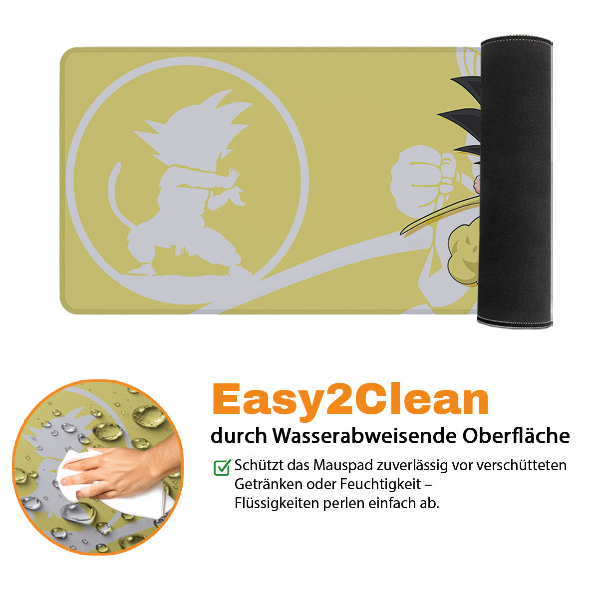 FAST CLOUD - Anime Design - XXL Gaming Mauspad