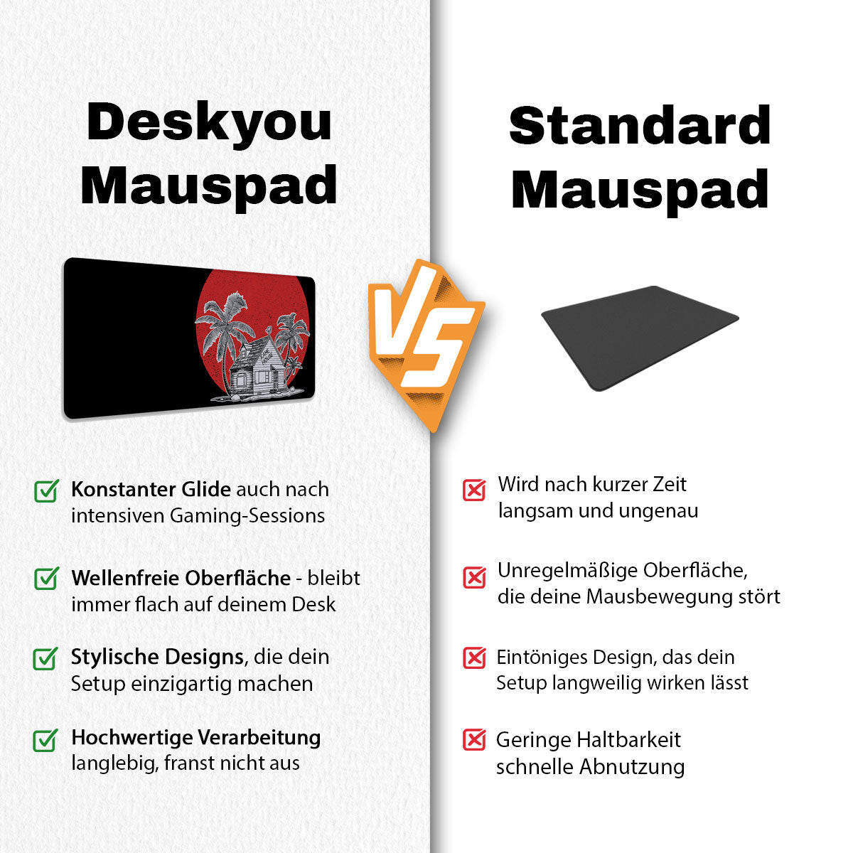 KAME HOUSE - Anime Design - XXL Gaming Mauspad