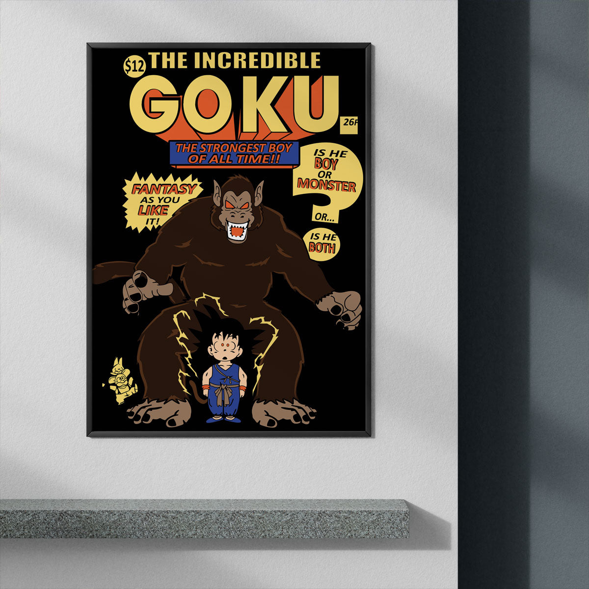 INCREDIBLE GOKU - Deskyou Poster
