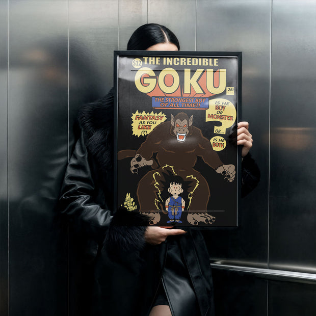INCREDIBLE GOKU - Deskyou Poster