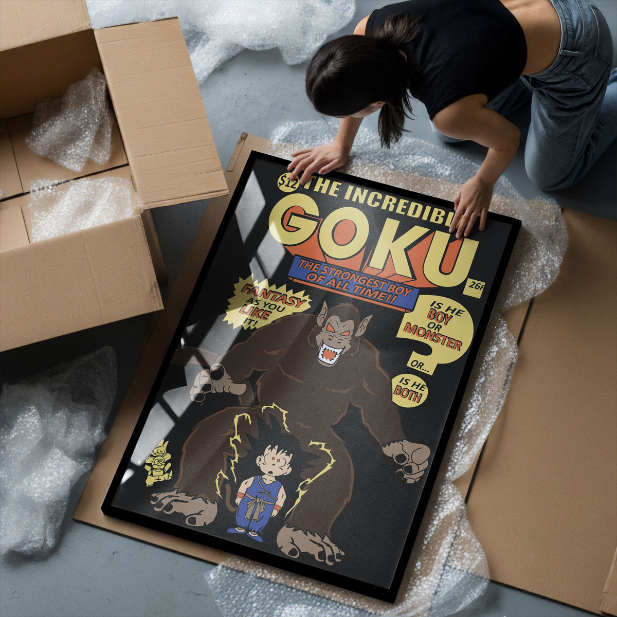 INCREDIBLE GOKU - Deskyou Poster