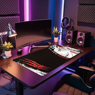 RED HAIR - Anime Design - XXL Gaming Mauspad