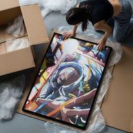 GALAXY IMPACT - Deskyou Poster