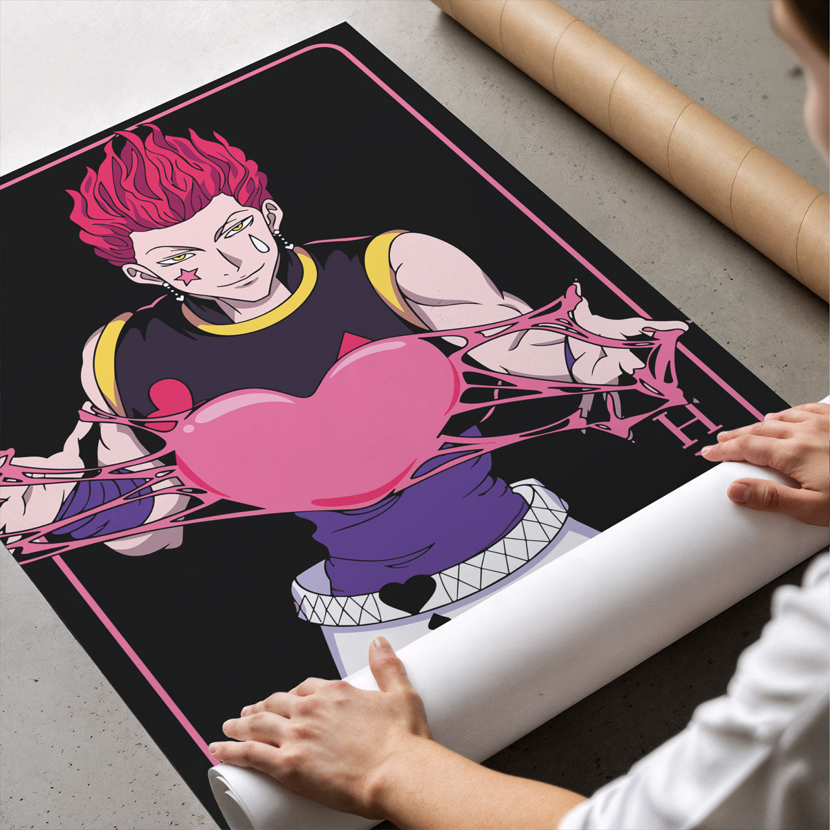 HISOKA - Deskyou Poster