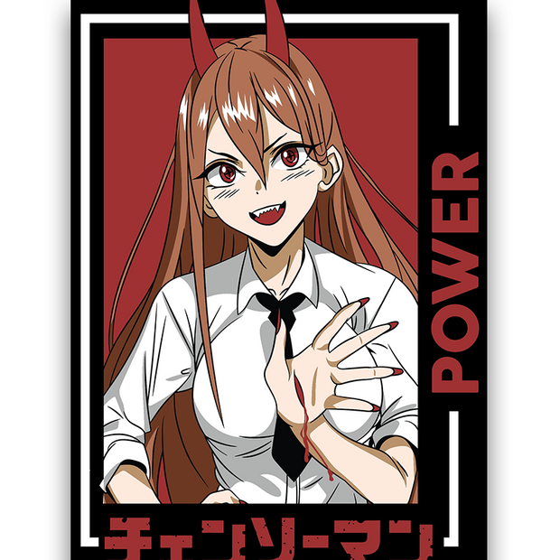 POWER - Bilderfolie für LED Rahmen