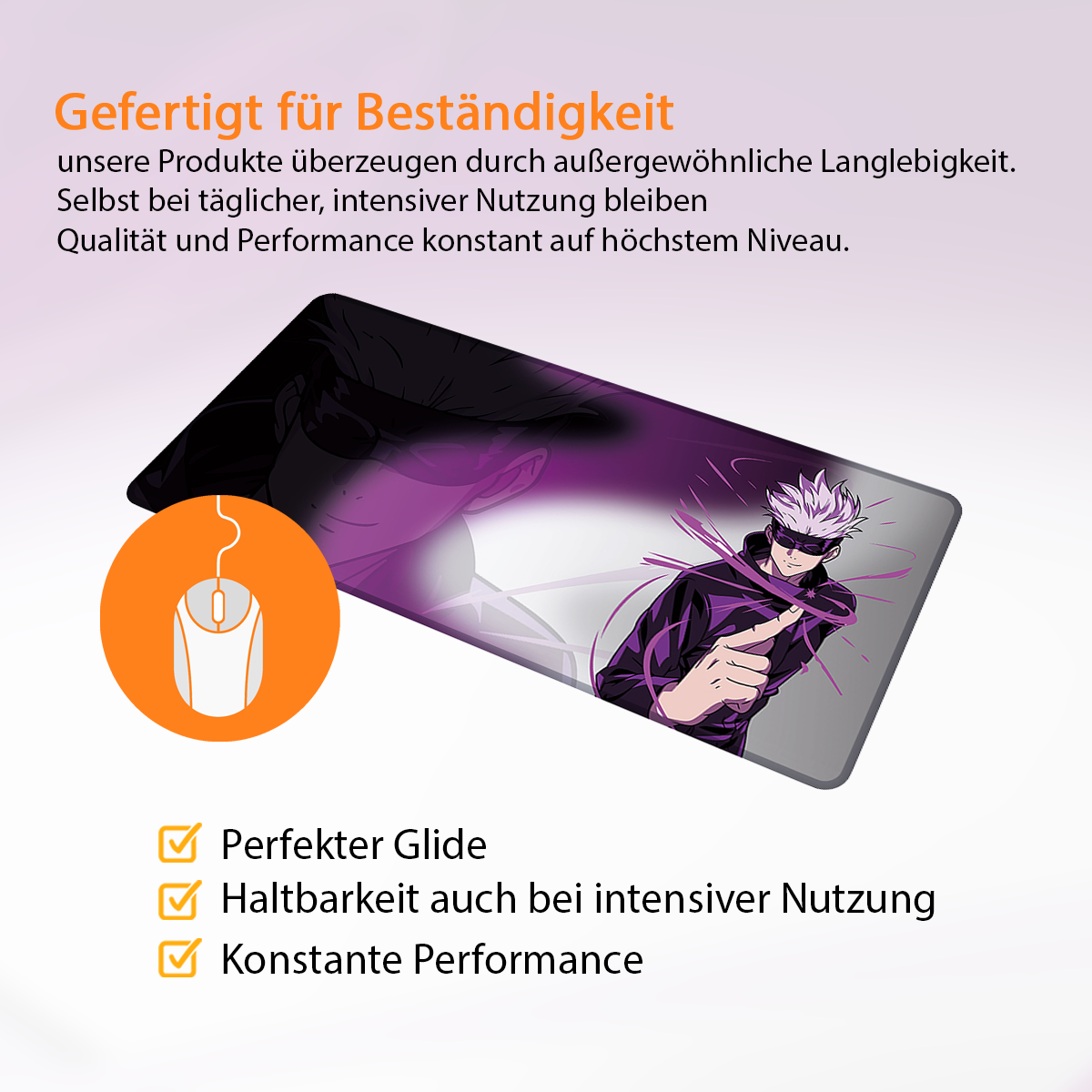 UNLIMITED VOID - Anime Design - XXL Gaming Mauspad