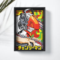 3er Bundle Poster CHAINSAW Anime