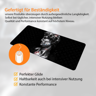 PEACE LOVO XOXO - Art Design - XXL Gaming Mauspad