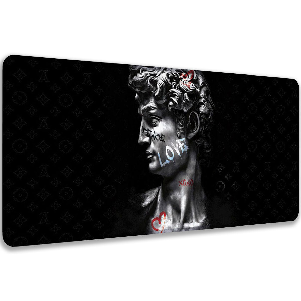 PEACE LOVO XOXO - Art Design - XXL Gaming Mauspad