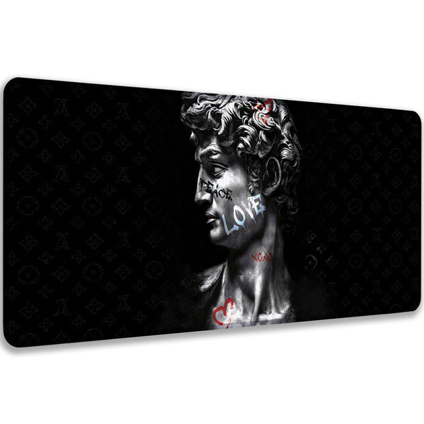PEACE LOVO XOXO - Art Design - XXL Gaming Mauspad