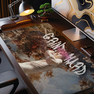 GRIND HARD - Art Design - XXL Gaming Mauspad